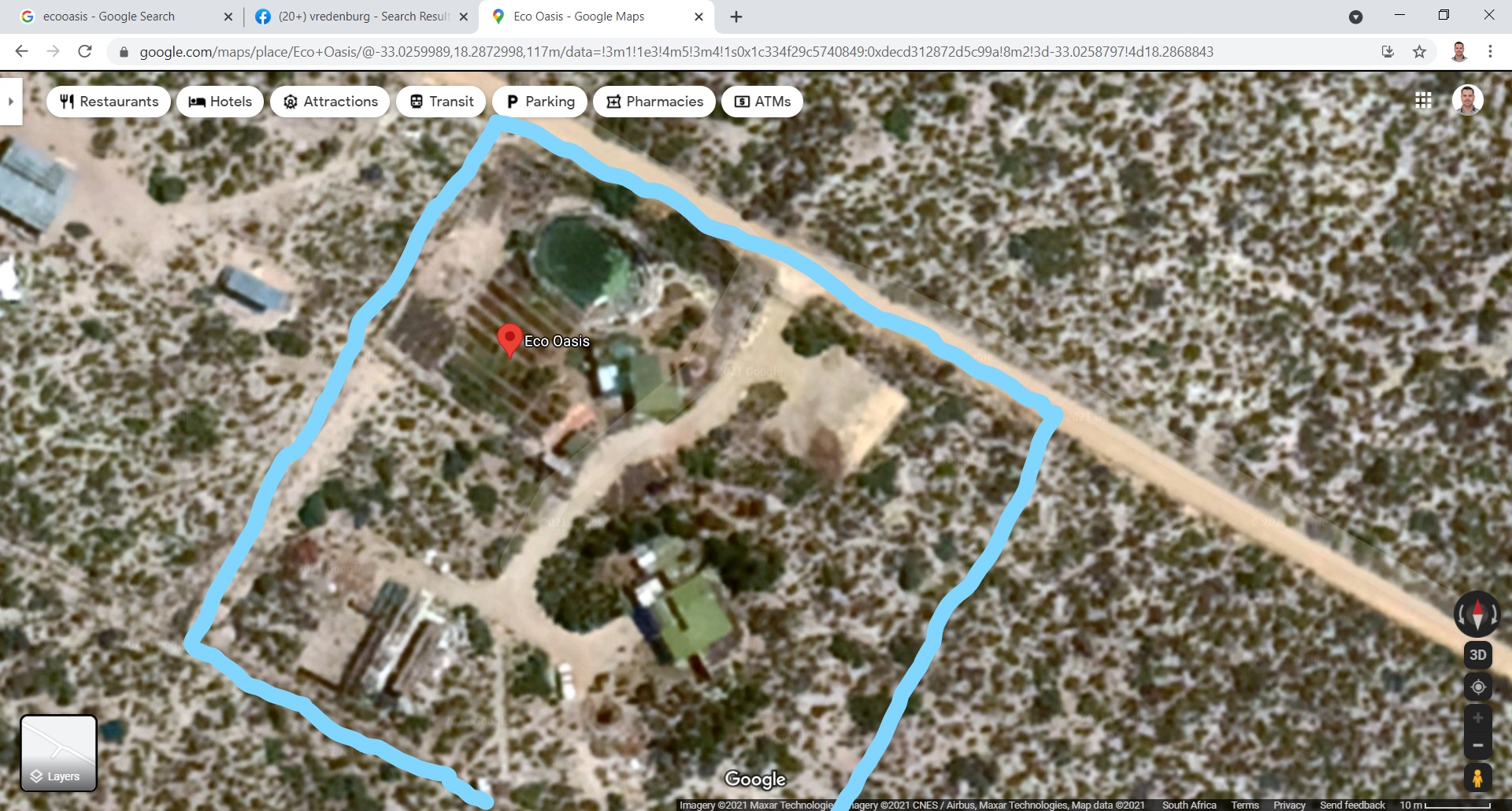 Our Eco Oasis and Nursey as per Google maps